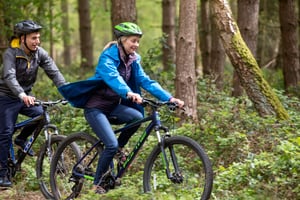 Adult bike hire at Forest Holidays