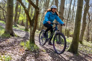 Adult bike hire at Forest Holidays
