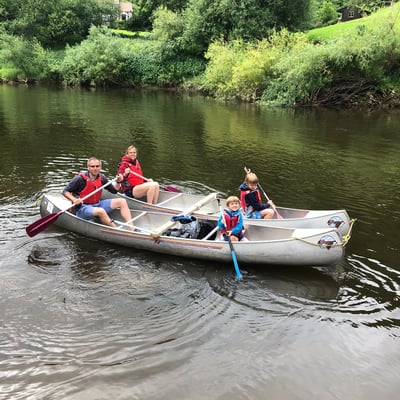 Canoe hire (full day)