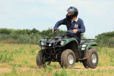 Quad trek activity at Forest Holidays