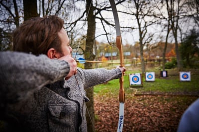 String Quartet bow experience at Forest Holidays