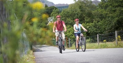 Lon Gwyrfai path in Snowdonia