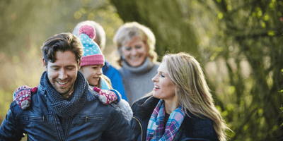 Explore the woods for natural materials