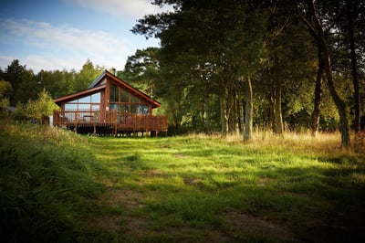 Log cabins at Cropton, Forest Holidays
