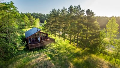 Forest Holidays Golden Oak cabin at Cropton, North Yorkshire