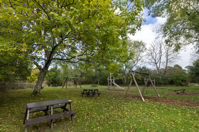 Children's play area at Keldy, Yorkshire