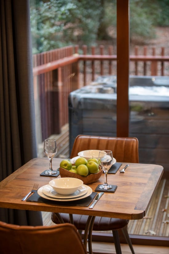 Dining area in Golden Oak Hideaway 
