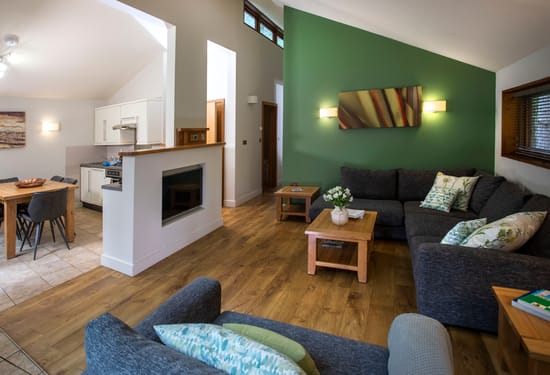 Golden Oak living room