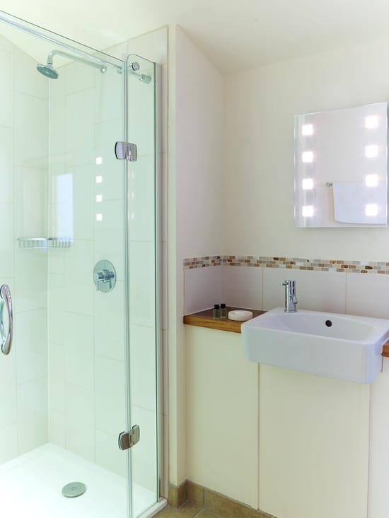 Golden Oak bathroom