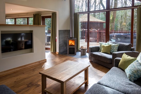Golden Oak Treehouse lounge