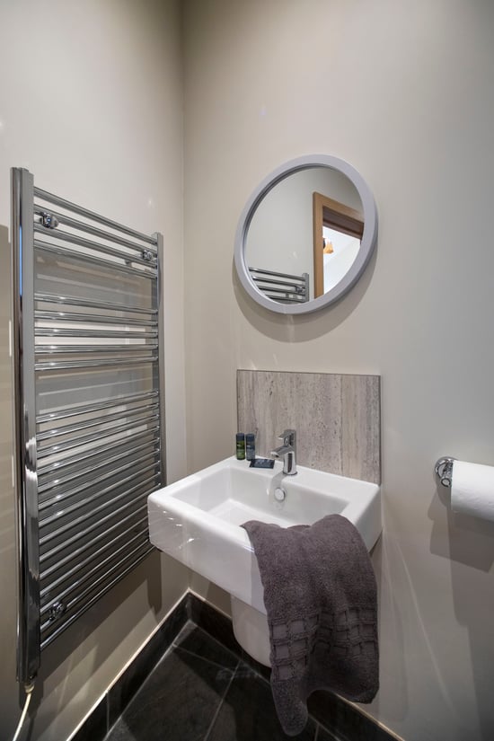 Bathroom of Silver Birch, Delamere Forest