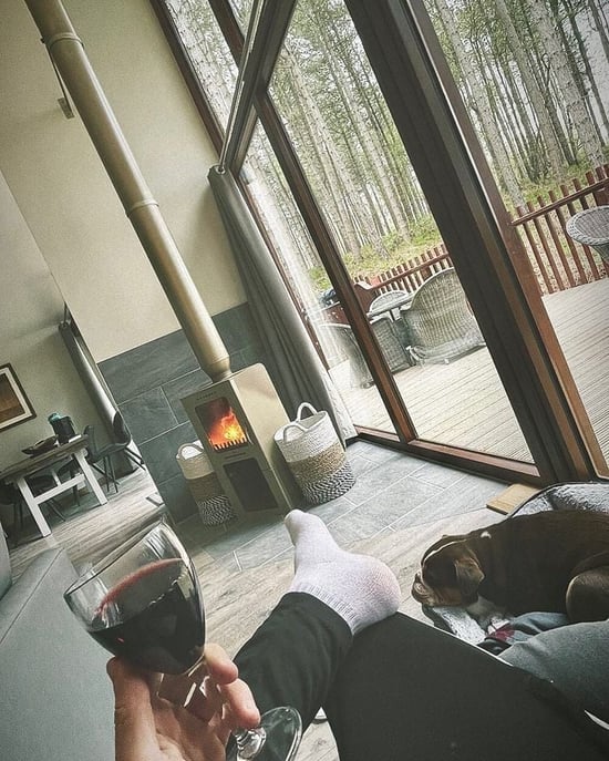 Relaxing in the White Willow Premium cabin guest image by @matthewjhsn