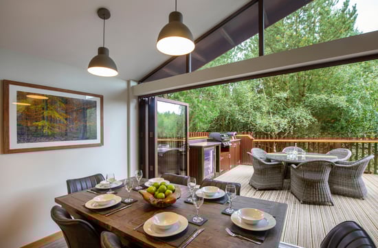 White Willow Premium bifold doors