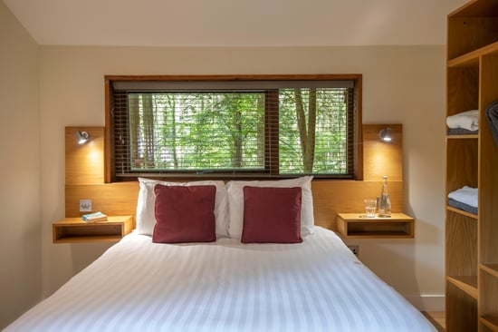 Golden Oak master bedroom