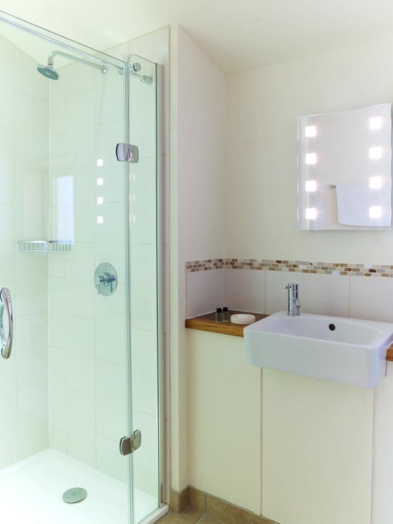 Golden Oak bathroom