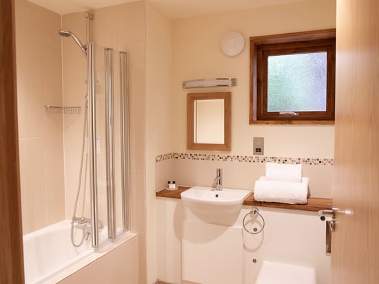 Golden Oak bathroom