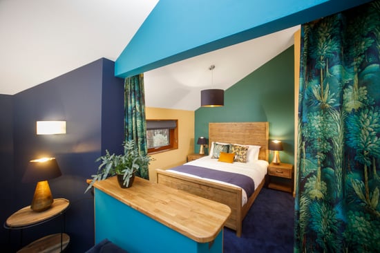 Golden Oak Hideaway bedroom