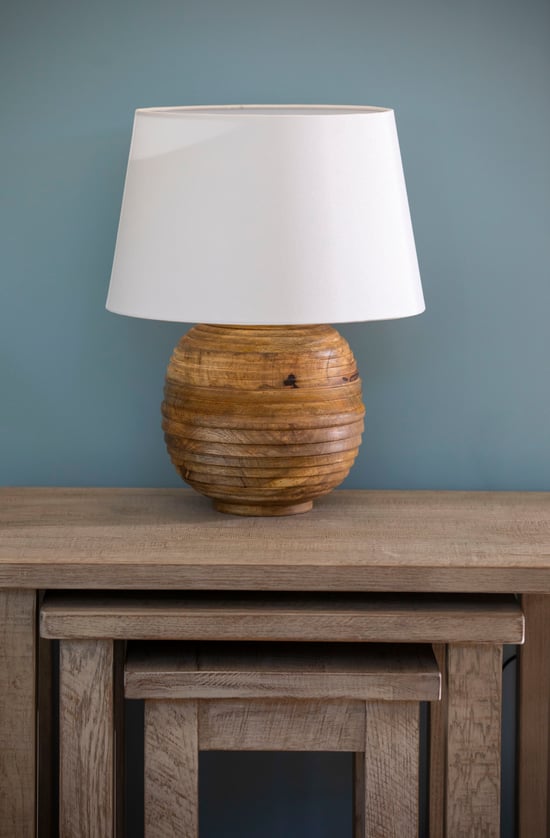Silver Birch lounge lamp