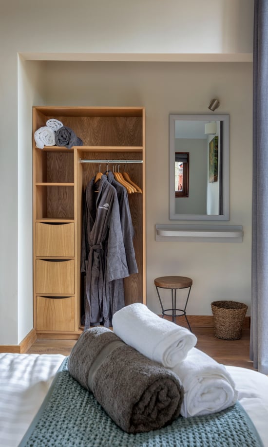 Silver Birch twin bedroom dressing table