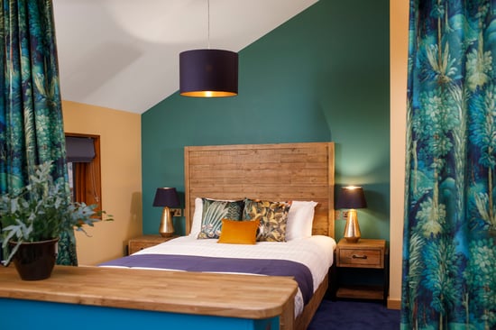 Golden Oak Hideaway master bedroom