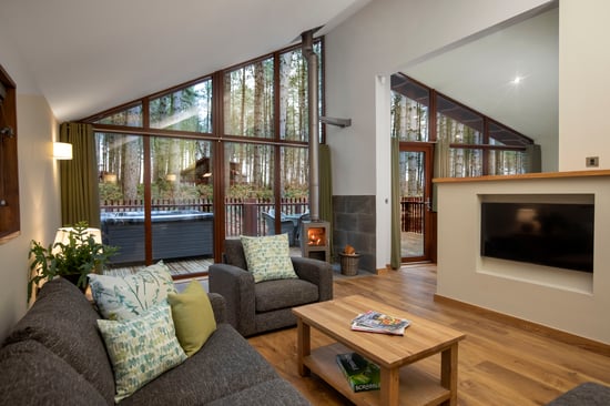 Golden Oak lounge at Delamere Forest, Cheshire