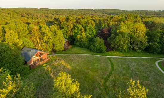 Forest Holidays cabin at Keldy, North Yorkshire