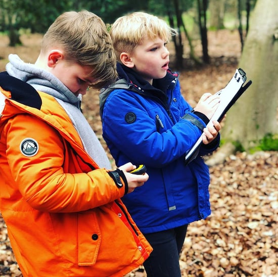 Children taking part in Forest Ranger activity by @lazzajbuzy