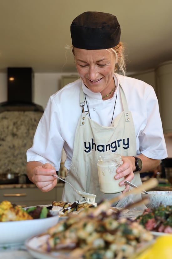 Yhangry chef making food