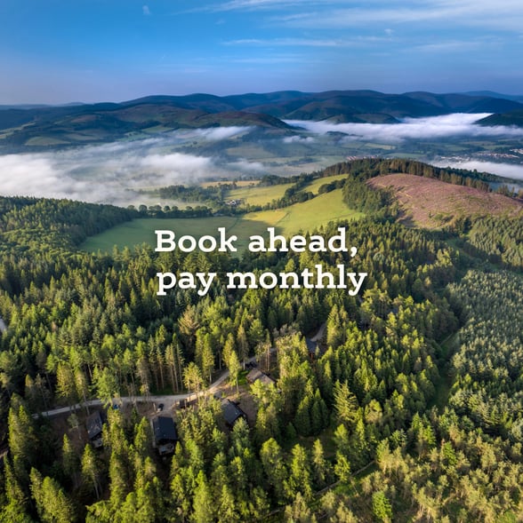 Book ahead, pay monthly