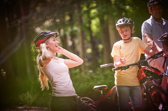 Adult bike hire at Forest Holidays