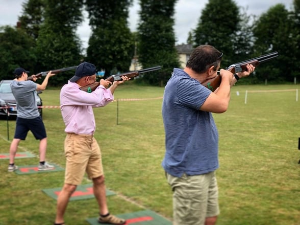 Air rifle shooting activity