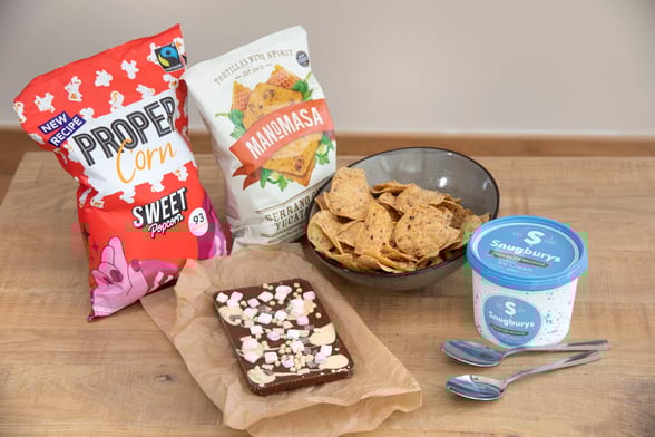 Movie night treats at Forest Holidays