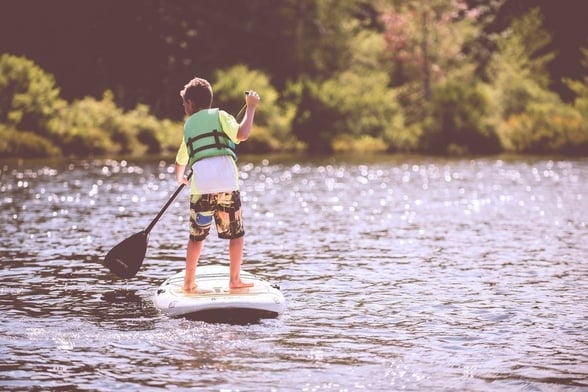 Stand-up paddleboarding (SUP)