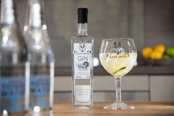 Black Shuck Gin at Forest Holidays