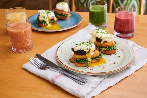Breakfast and smoothies