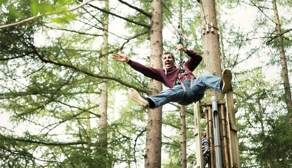 Person at Go Ape