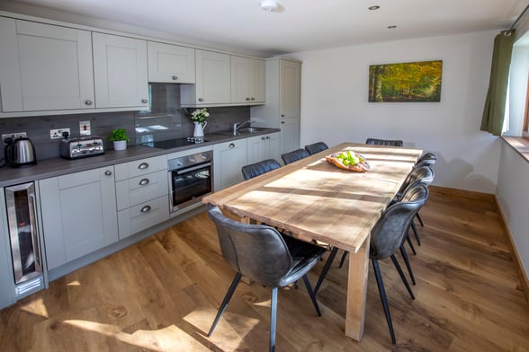 Golden Oak Treehouse kitchen