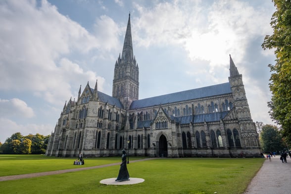 Salisbury Cathedral in Wiltshire