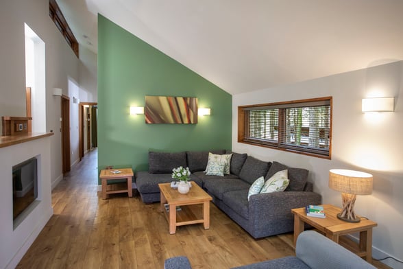 Golden Oak living room
