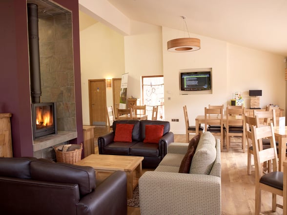 Forest Retreat cafe at Sherwood Forest, Forest Holidays