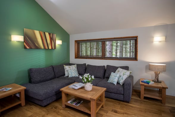 Golden Oak lounge at Ardgartan, Argyll