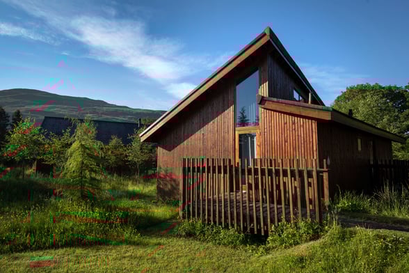 Wheelchair-adapted Silver Birch at Ardgartan Argyll, Scotland
