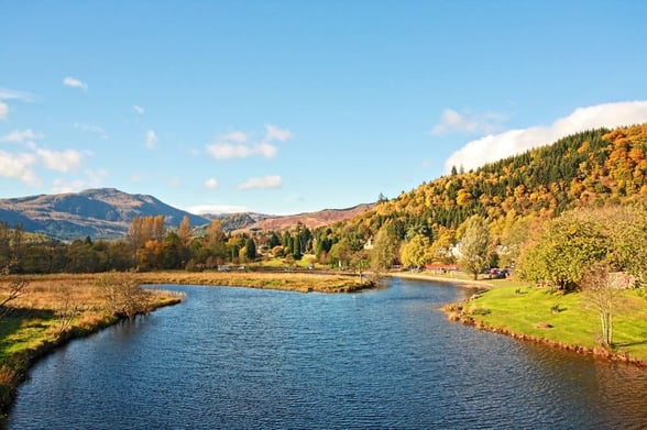 River teith Ben Ledi
