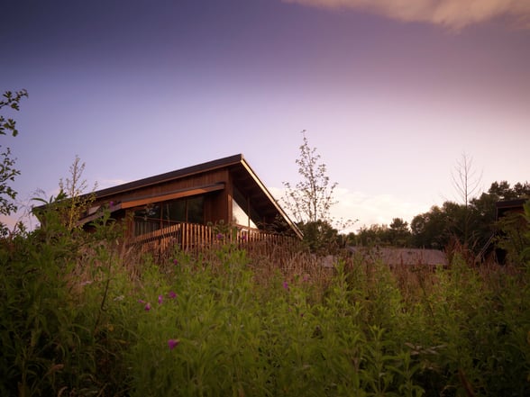 Forest Holidays Silver Birch cabin at Cropton in North Yorkshire