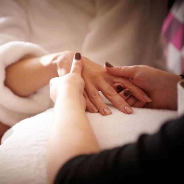 Manicure extra at Forest Holidays