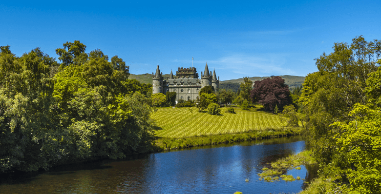 Inveraray Castle in Scotland