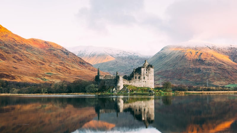Kilchurn Castle in Scotland