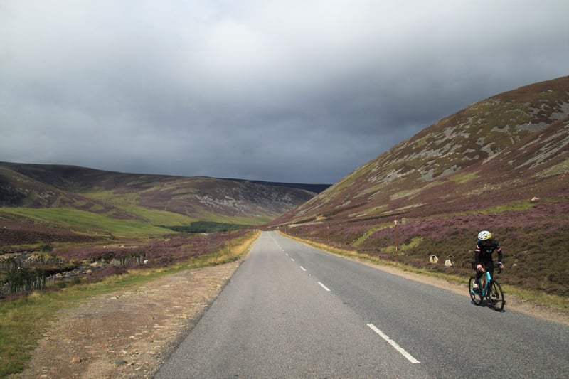 View of Cairngorm in Scotland. 