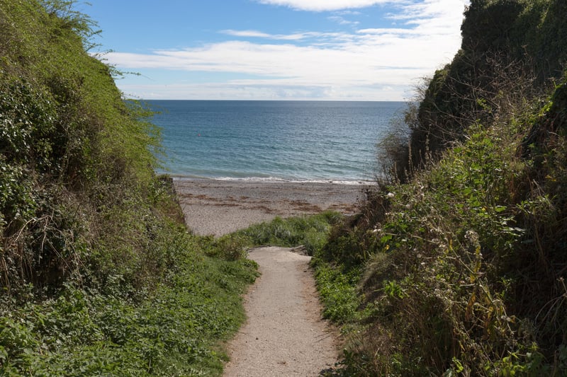 Downderry beach, Whitsand bay, Cornwall, England 