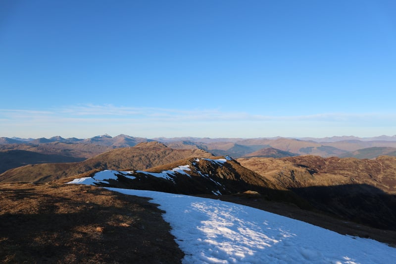 Scenic view of Ben Ledi in Scotland